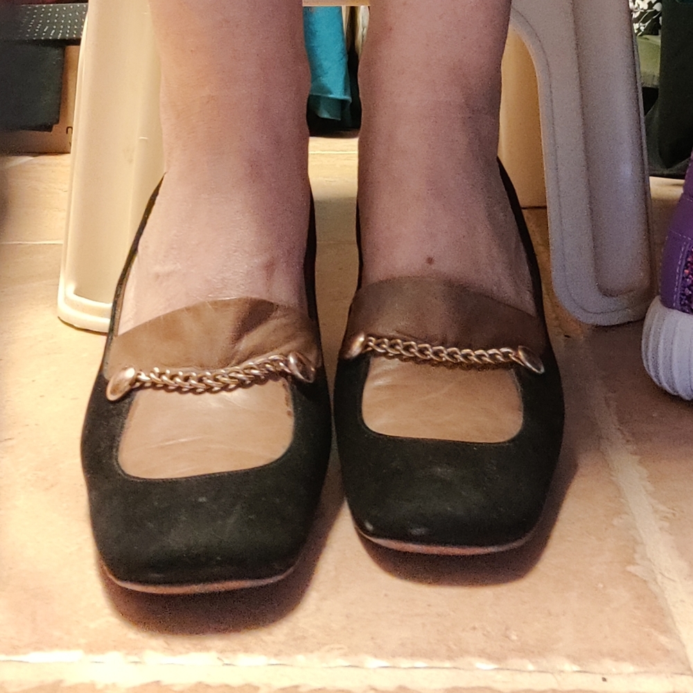 Retro classic pumps, Leather Sole - Picture 10 of 11